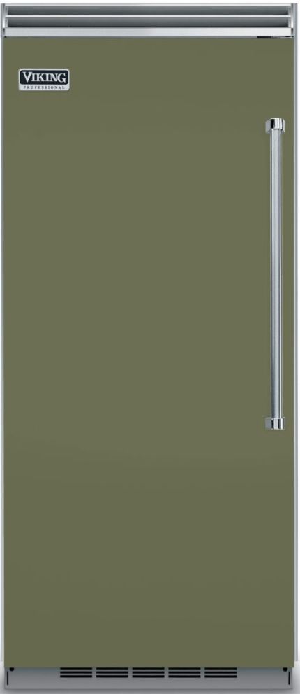 Viking® 5 Series 36 in. 22.8 Cu. Ft. Cypress Green Column Refrigerator-0