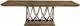 Najarian Furniture Park Avenue Medium Brown Dining Table-0