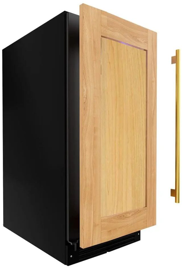 XO 24" 5.7 Cu. Ft. Panel Ready Built-In Beverage Center with Right Hinge Solid Door-1