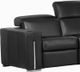 Jaymar Edge Linea 30 Illusion Black Gr. 30 Loveseat-1