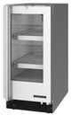 Hoshizaki 15" 2.5 Cu. Ft. Stainless Steel Single Section Compact Undercounter Refrigerator-1