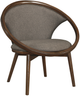 Mazin Furniture Lowery Chocolate Upholstered Accent Chair-0