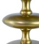 A & B Home Black/Gold Floor Lamp with Contemporary Disc Design-2