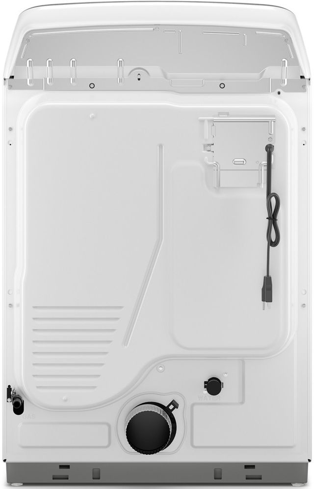 Maytag® 7.4 Cu. Ft. White Front Load Gas Dryer-4