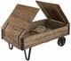 Kincaid® Modern Classics Industrial Brown Cart Cocktail Table -1