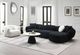 ACME Furniture Lucifer 3-Piece Black Right-Arm Facing Sectional and Chaise-5