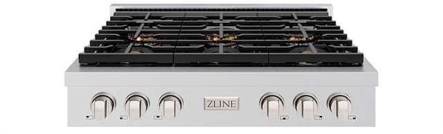 ZLINE Paramount 36" Stainless Steel Gas Rangetop-0