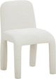 TOV Furniture Georgia Cream Chenille Dining Chair-0