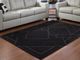 Signature Design by Ashley® Marav Black/White 5'x7' Medium Area Rug-3