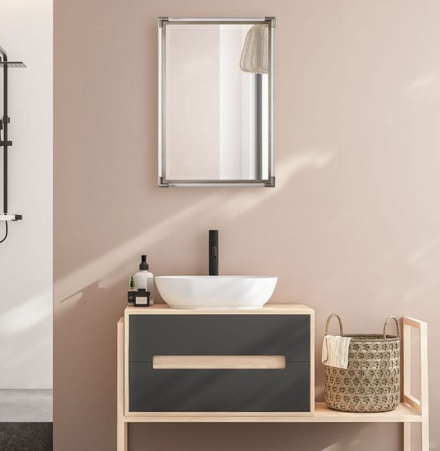 Uttermost® Mackai Metallic Silver Mirror-1