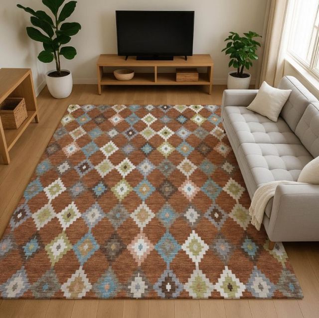Dalyn™ Rug Company Kenner KN10 Paprika 5'x8' Area Rug-1