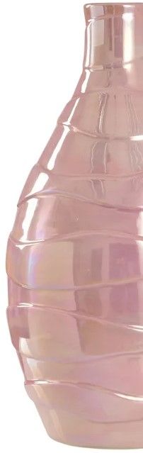 StyleCraft Norman Wyatt Home Pearlescent Pink Vase-1