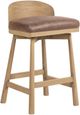 Four Hands Cloris Palermo Cigar Swivel Bar and Counter Stool-0