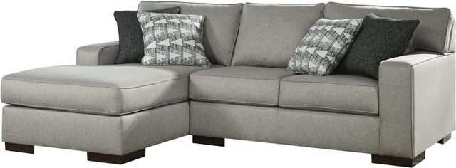 Benchcraft® Marsing Nuvella 3-Piece Slate Living Room Seating Set-1