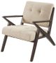 Olliix by INK+IVY Tan Rocket Lounge Chair-1