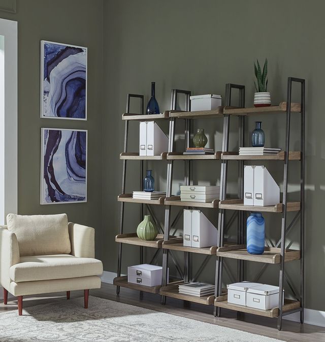 Aspenhome® Trellis Desert Brown Open Display Case-1