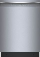 Bosch® 300 Series 24" Stainless Steel Front Control Built-In Dishwasher