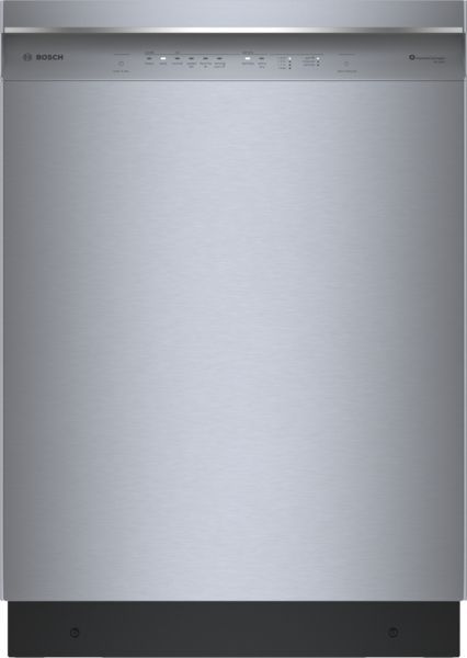 Bosch® 300 Series 24" Stainless Steel Front Control Built In Dishwasher