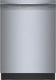 Bosch® 300 Series 24" Stainless Steel Front Control Built-In Dishwasher-0