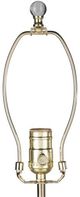 Surya Buckley Sky Blue Frosted Table Lamp-2