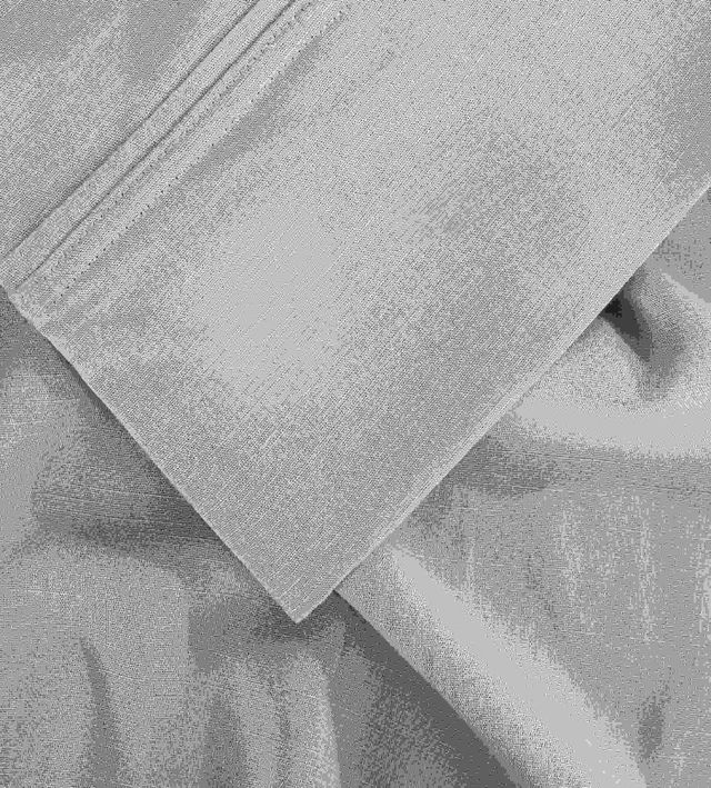 BEDGEAR® Hyper-Linen™ Performance® Rayon Light Gray Split King Sheet Set-3