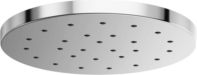 Brizo Essential™ H2Okinetic® Polished Chrome 14" Linear Round Single-Function Raincan Shower Head-0