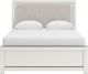 Signature Design by Ashley® Zuraleus White Queen Upholstered Panel Bed-2