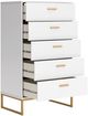 Signature Design by Ashley® Socalle Matte White Chest-3