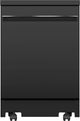 GE® 24" Black Portable Dishwasher with Sanitize Cycle-0