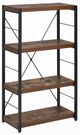 ACME Furniture Bob Black /Weathered Oak Bookcase-0