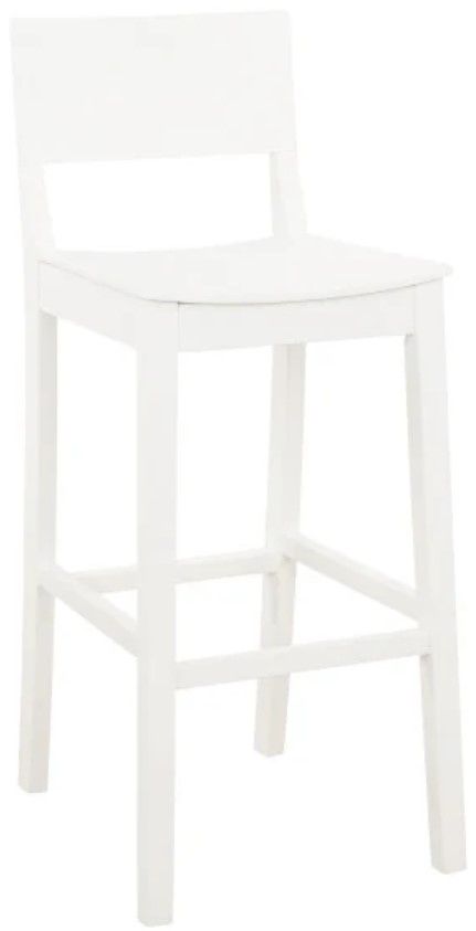 Linon Kentucky 2-Piece White Bar Stool Set-3