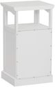 Linon Scarsdale White Demi Cabinet-4