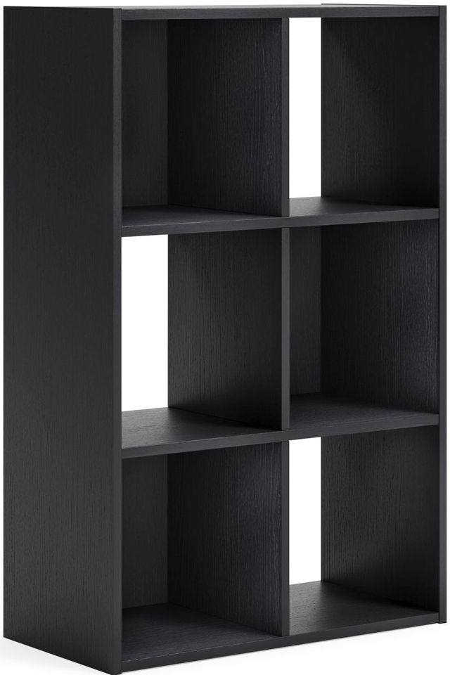 Signature Design by Ashley® Langdrew Black Six Cube Organizer-0