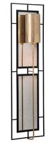 Crestview Collection Halston Black Wall Sconce-0