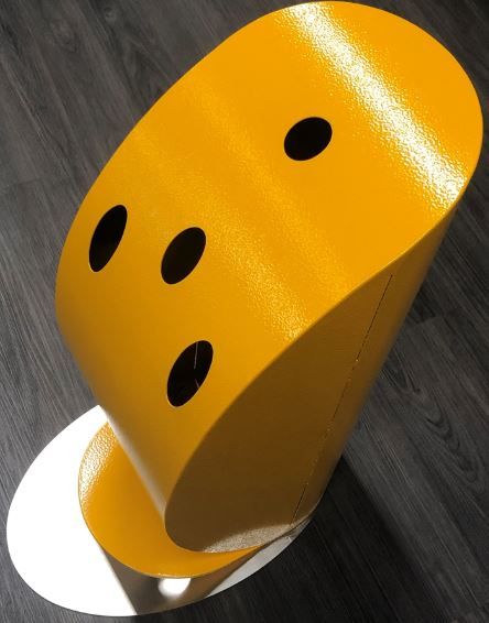 Alfa Fire Yellow Vela Peel Holder-1