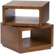 Magnussen Home® Newton Cinnamon Brown Square End Table-3