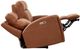Hydeline® Venice Nutmeg Brown Power Reclining Sofa-3