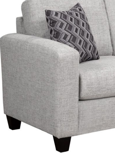 Sofa by Fancy© Lyson 2-Piece Slate Reversible Chaise Sectional Sofa-2