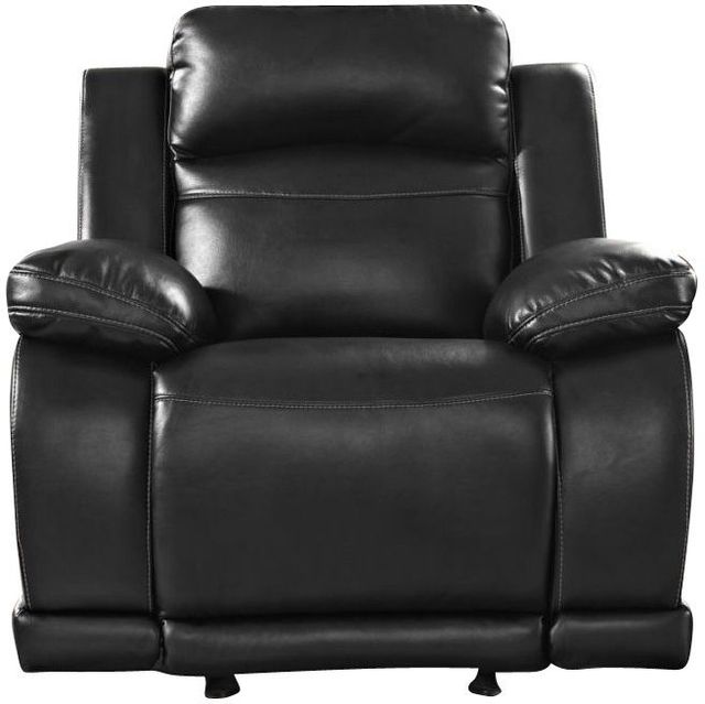 New Classic® Home Furnishings Vega Premier Black Power Glider Recliner-0