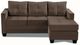 Mazin Furniture Phelps 2-Piece Coffee Reversible Sofa Chaise Sectional-2