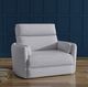 Parker House® Radius Mineral Extra Wide Glider Power Recliner-1