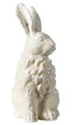 A & B Home White Bunny Figurine-1