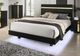 Furniture of America® Lillestrom Black/Gold King Bed-3