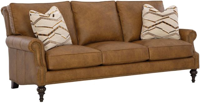Craftmaster® Customizable CM Leather 89" Sofa-0