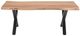 Porter International Designs Manzanita Natural Coffee Table with Black Y Base-1