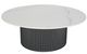 CabanaCoast® Customizable Roman SOL Sintered™ Stone 42'' Outdoor Round Coffee Table -0