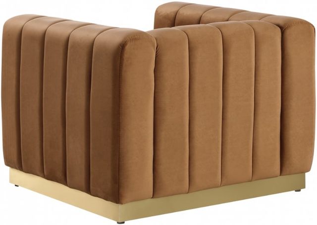 Meridian Furniture Marlon Saddle Velvet Chair-3