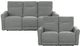 Mazin Furniture Edition 2 Piece Gray Sofa/Loveseat Set-0