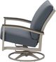 Telescope Casual Customizable Bazza Aluminum/Fabric Outdoor Swivel Rocker Chair-2