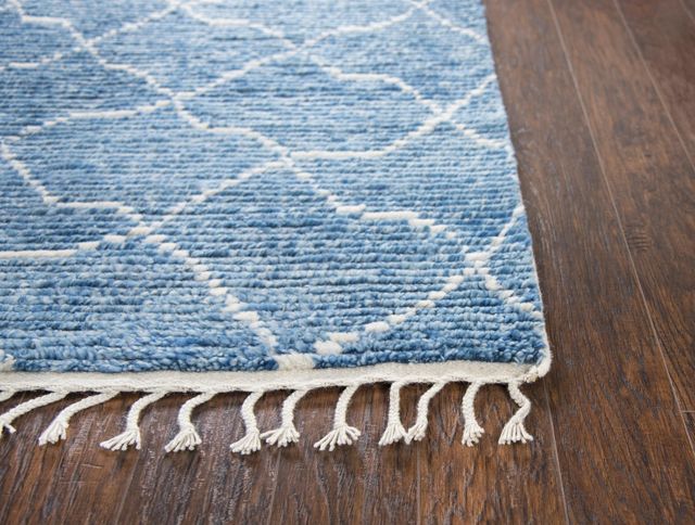 Rizzy Home Berkley Blue 7'9" x 9'9" Rug-4
